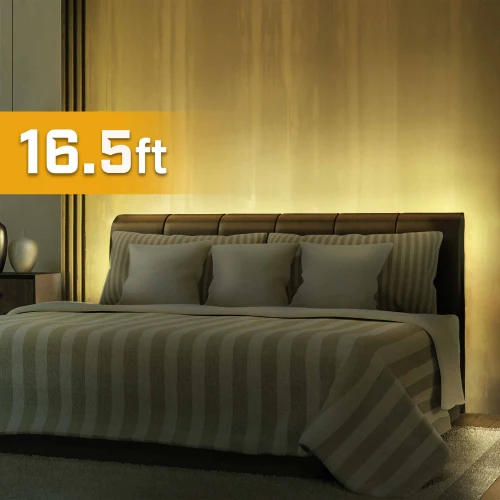 16.5ft Smart Outdoor Multi-White and Multicolor LED Light Strip - Image 4