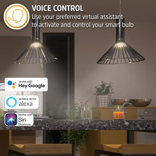 Smart Warm White LED Light Bulbs - Image 5