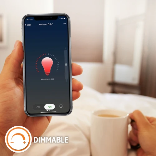 Smart Wi-Fi White + Multi-Color LED Light Bulb - Image 3