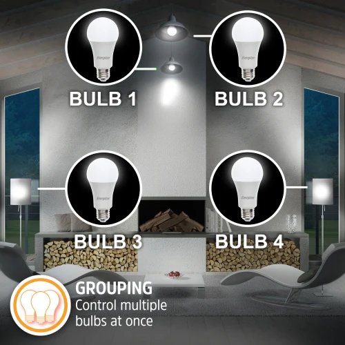 Smart Wi-Fi White + Multi-Color LED Light Bulb - Image 8