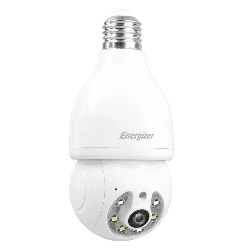 Smart Wifi 2K Bulb Socket Auto Tracking Pan Tilt White Camera - Image 8