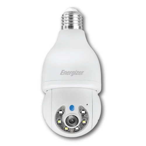 Smart Wifi 2K Bulb Socket Auto Tracking Pan Tilt White Camera - Image 9