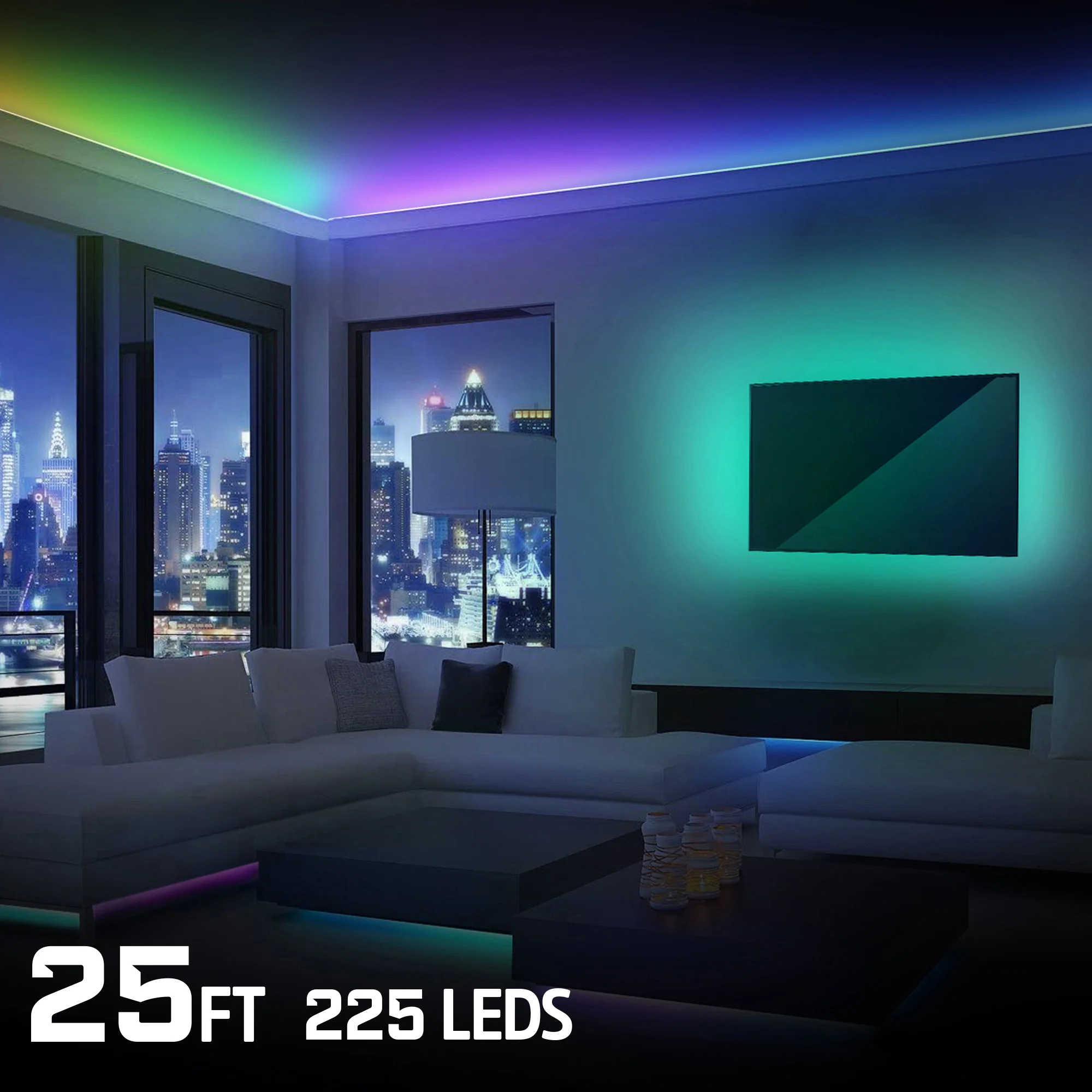 Smart Indoor Color Flow LED Light Strip - Image 3