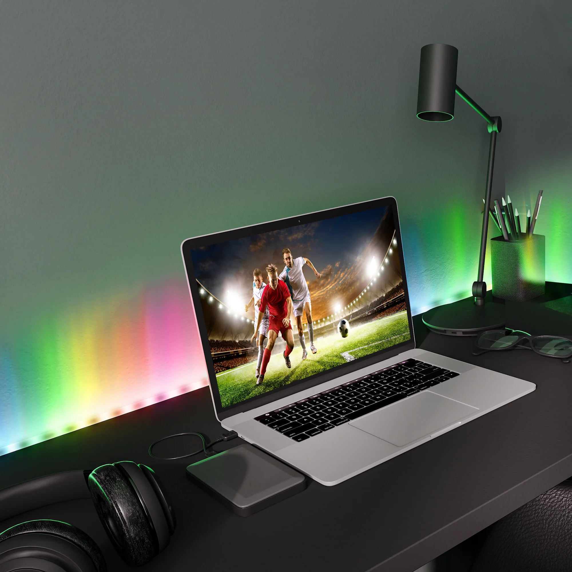 Smart Indoor Color Flow LED Light Strip - Image 6