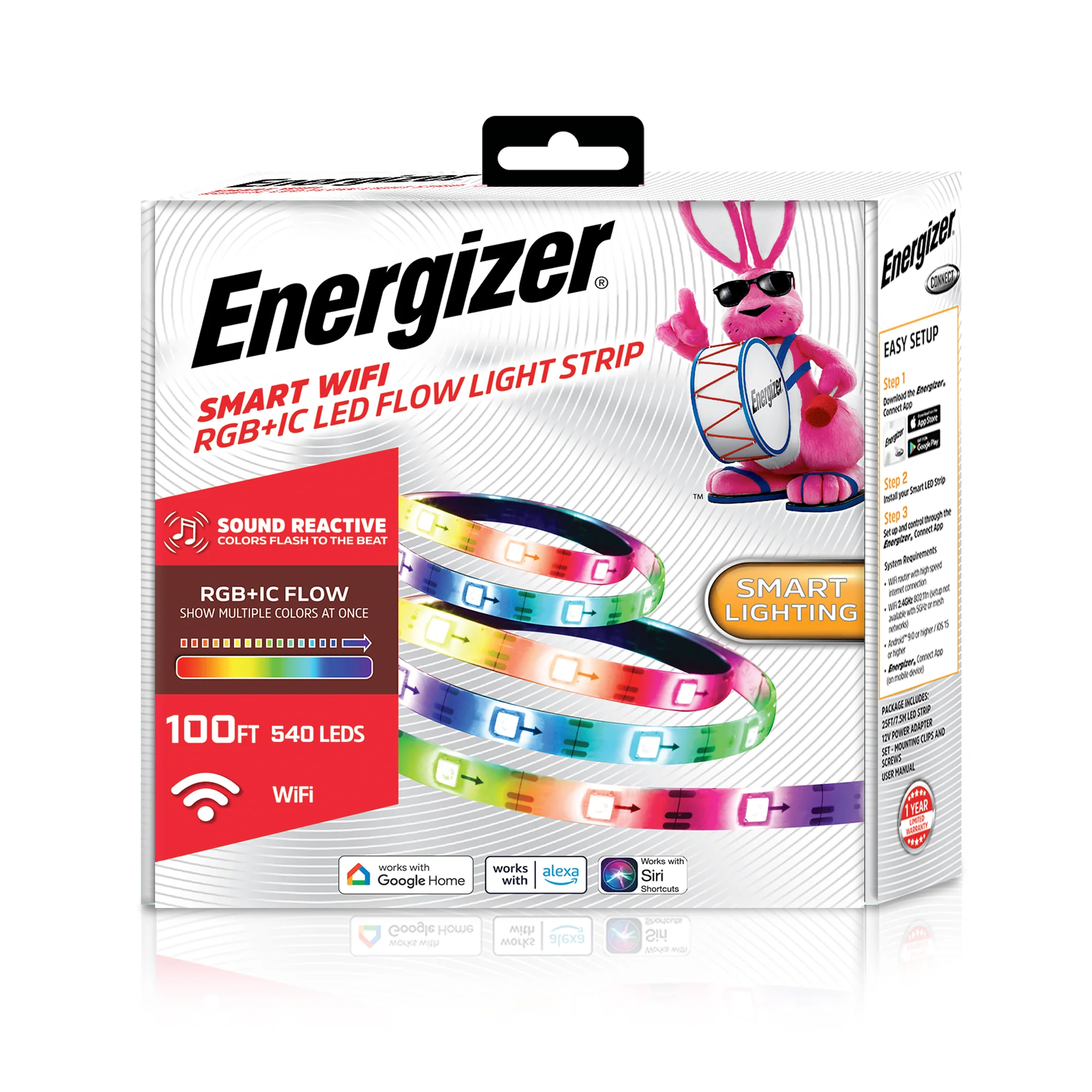 Smart Indoor Color Flow LED Light Strip - Image 9