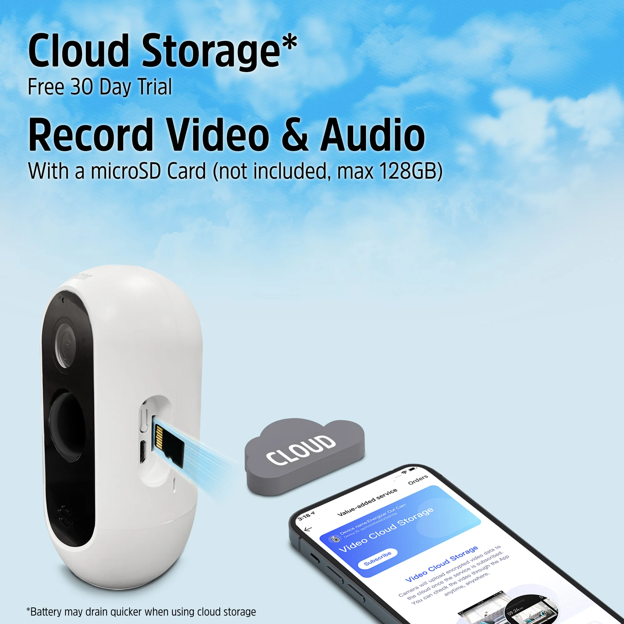 Smart 2K Outdoor Rechargeable Battery Wireless Security Camera - Image 8