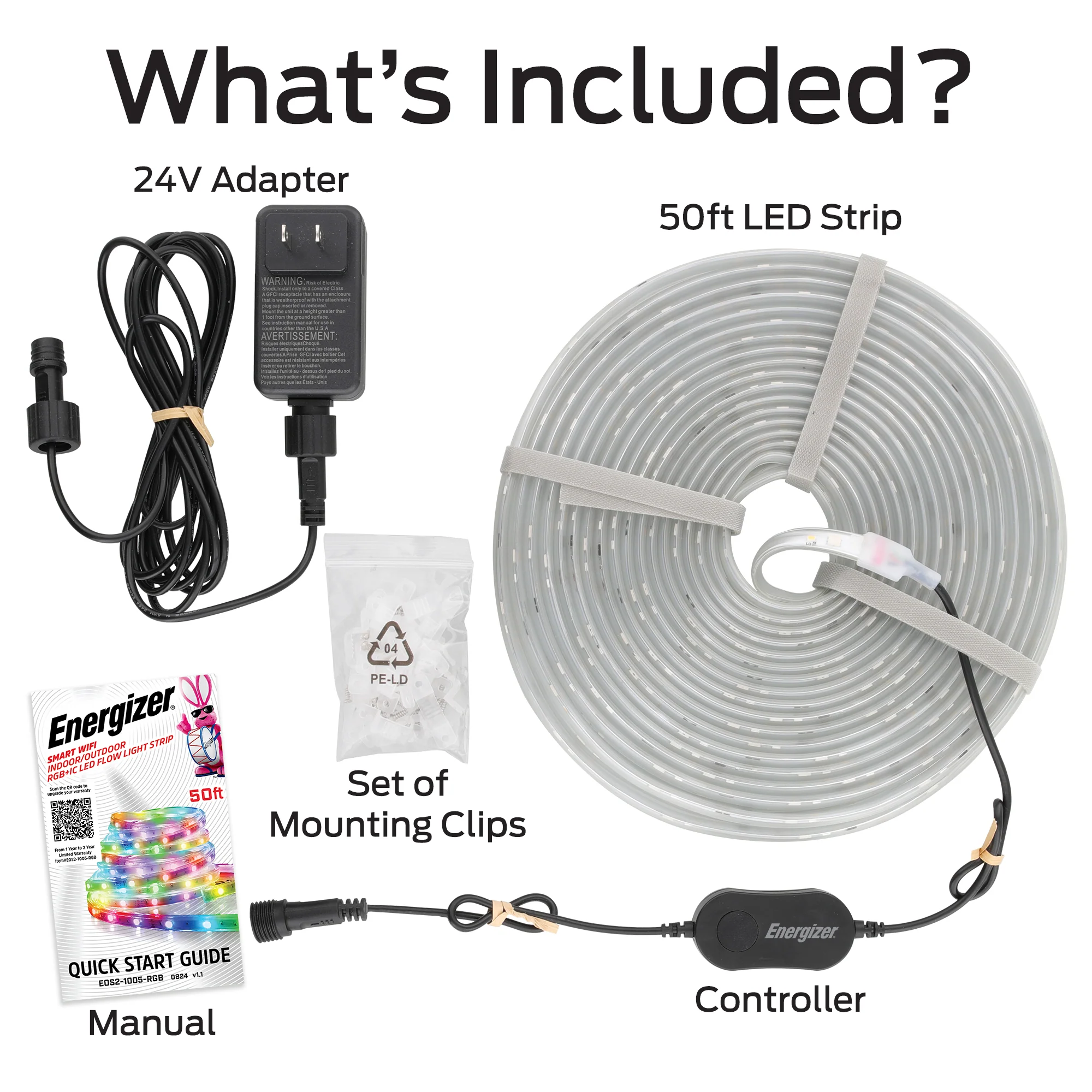 Smart 50ft Outdoor Multicolor Sound Reactive LED Light Strip - Image 6