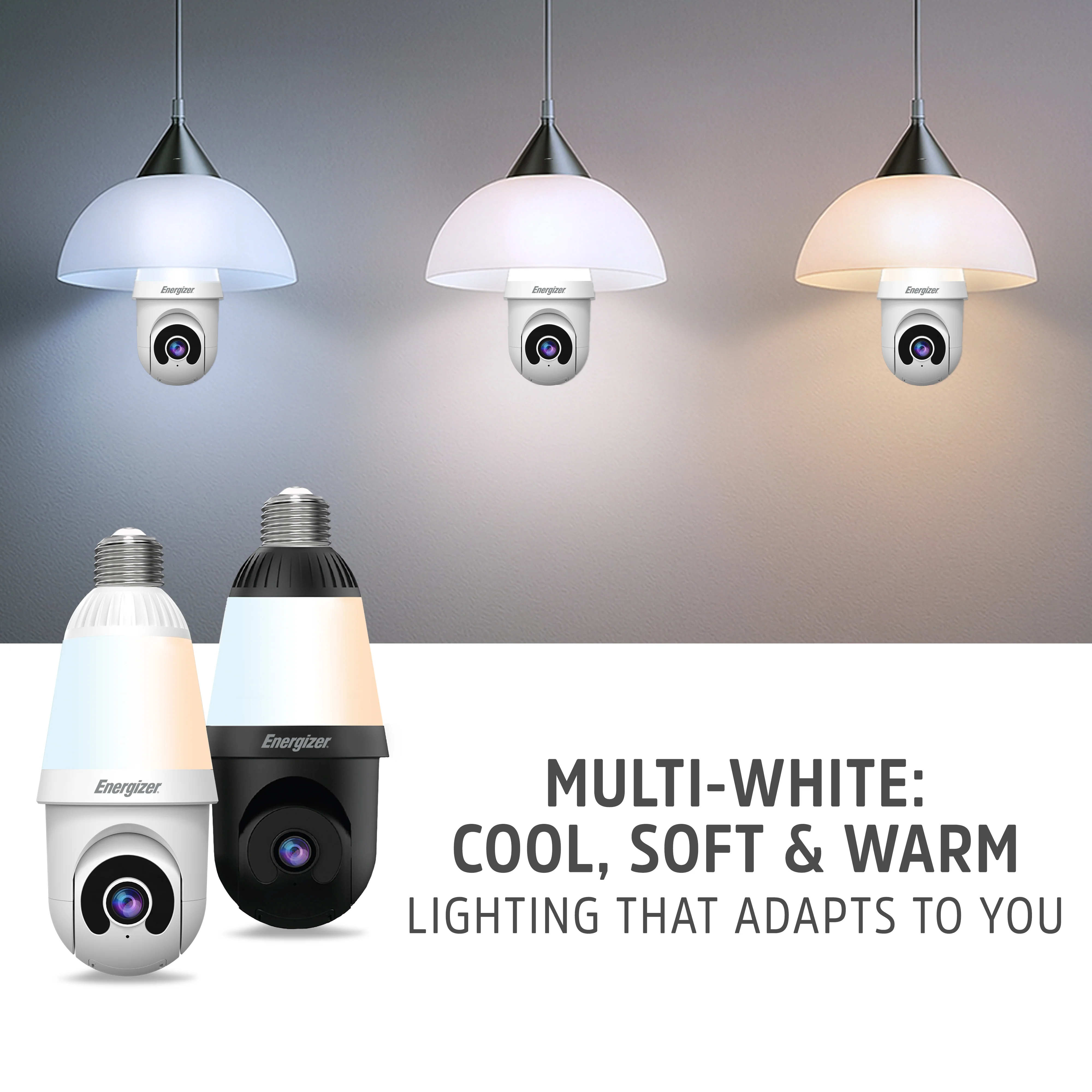 Smart 5GHz 2K Pan and Tilt Camera w/ multi-white 1000 Lumen Lightbulb - Image 3