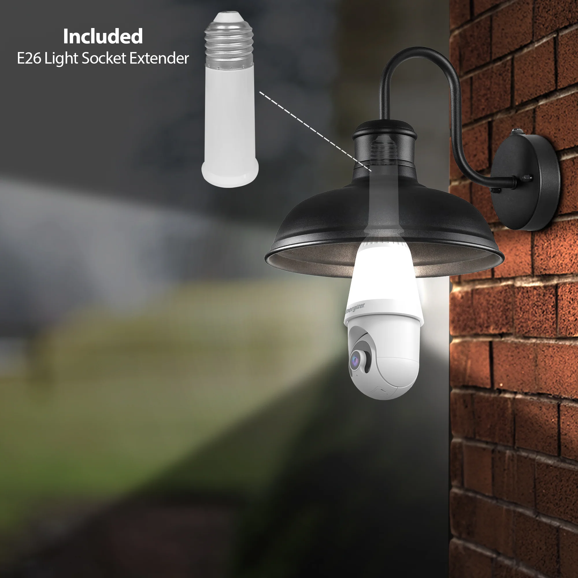 Smart 5GHz 2K Pan and Tilt Camera w/ multi-white 1000 Lumen Lightbulb - Image 4