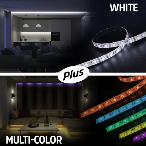 Smart 16.4ft Multicolor LED Light Strip - Image 4
