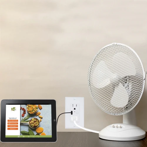 Smart in-Wall Outlet with USB Port - Image 9