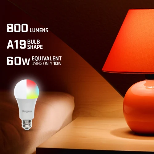 Smart LED White & Multi-Color LED Light Bulbs with Voice Control and Remote Access - Image 3