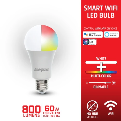 Smart LED White & Multi-Color LED Light Bulbs with Voice Control and Remote Access - Image 4