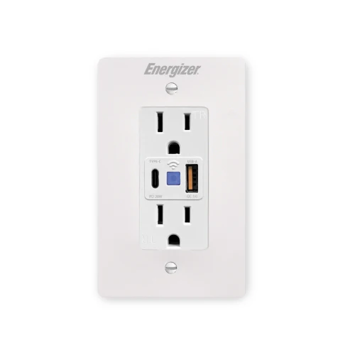 Smart In Wall Outlet 2 AC Ports, 20W Type-C port, 18W USB-A - Image 5