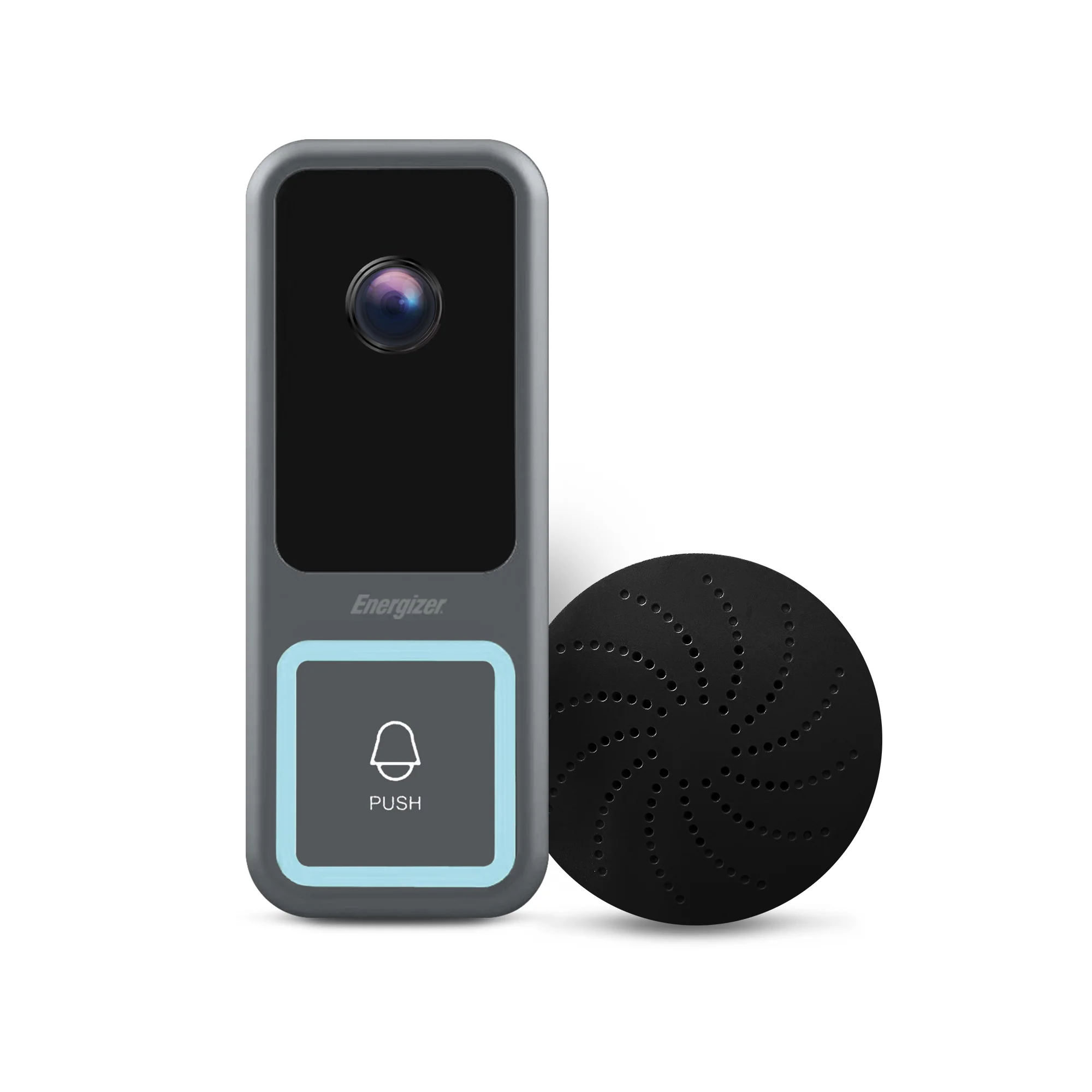 Smart Wi-Fi 1080P Full HD Wired Video Doorbell with Weather Shield and Wireless Chime in Silver - Image 6